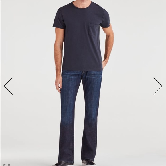 7 For All Mankind Brett Modern Bootcut In LA Jeans - Picture 2 of 11